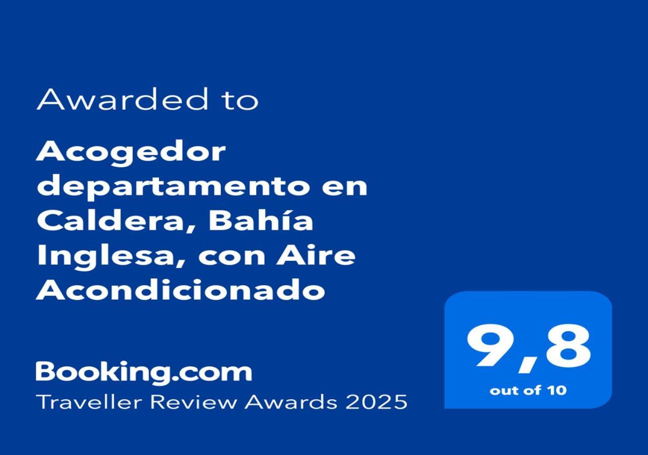 Appartamento Acogedor Departamento En Caldera, Bahia Inglesa, Con Aire Acondicionado Esterno foto